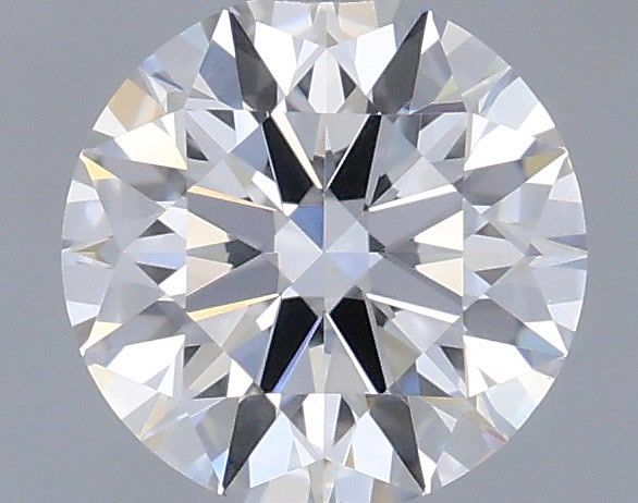 0.52 Carat Round Shaped, Ideal Cut, D Color, VS2 Clarity, IGI Certified Lab Grown Diamond