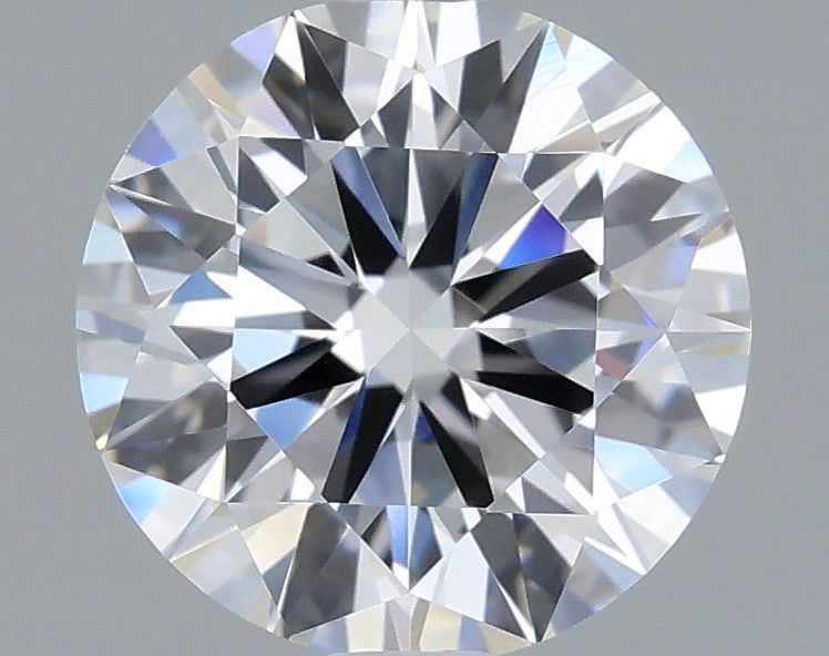 1.06 Carat Round Shaped, Ideal Cut, D Color, VVS2 Clarity, IGI Certified Lab Grown Diamond