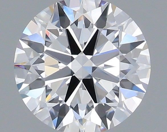 1.38 Carat Round Shaped, Ideal Cut, D Color, VVS2 Clarity, IGI Certified Lab Grown Diamond