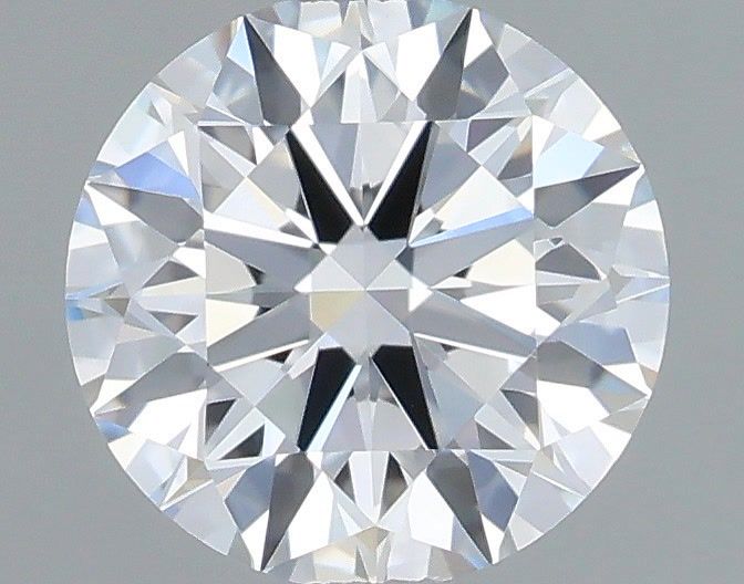 0.55 Carat Round Shaped, Ideal Cut, E Color, VVS1 Clarity, IGI Certified Lab Grown Diamond