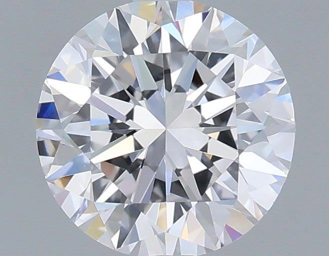 1.10 Carat Round Shaped, Very Good Cut, D Color, VVS2 Clarity, IGI Certified Lab Grown Diamond