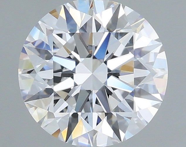 1.57 Carat Round Shaped, Ideal Cut, D Color, VVS2 Clarity, IGI Certified Lab Grown Diamond