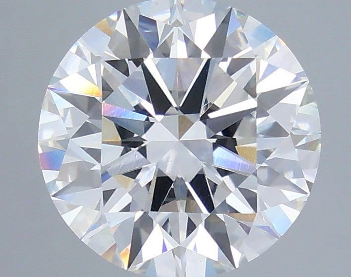 3.80 Carat Round Shaped, Ideal Cut, F Color, VS1 Clarity, IGI Certified Lab Grown Diamond