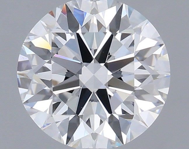 1.08 Carat Round Shaped, Ideal Cut, D Color, VVS2 Clarity, IGI Certified Lab Grown Diamond