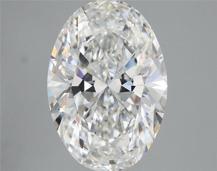 4.54 Carat Oval Shaped, Very Good Cut, F Color, VVS2 Clarity, IGI Certified Lab Grown Diamond