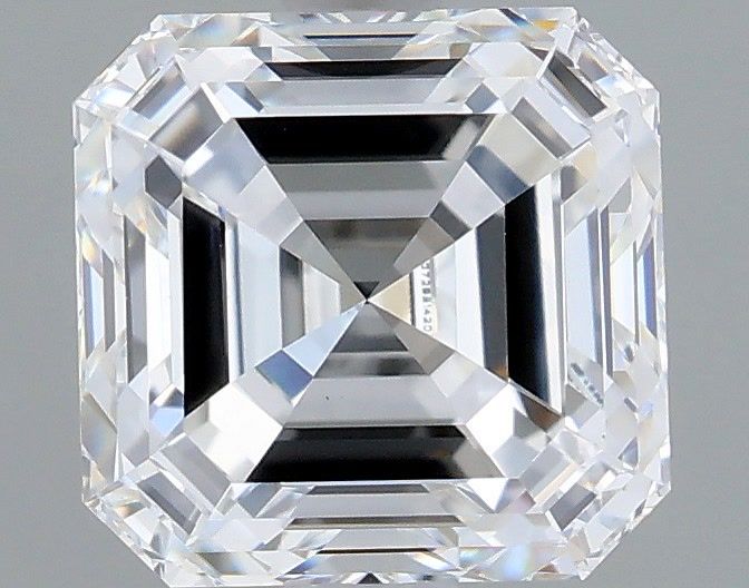 2.26 Carat Asscher Shaped, Excellent Cut, E Color, VS1 Clarity, IGI Certified Lab Grown Diamond