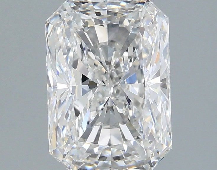 1.93 Carat Radiant Shaped, Ideal Cut, E Color, VVS2 Clarity, IGI Certified Lab Grown Diamond
