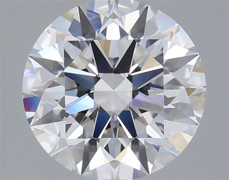 3.04 Carat Round Shaped, Ideal Cut, E Color, VVS2 Clarity, IGI Certified Lab Grown Diamond