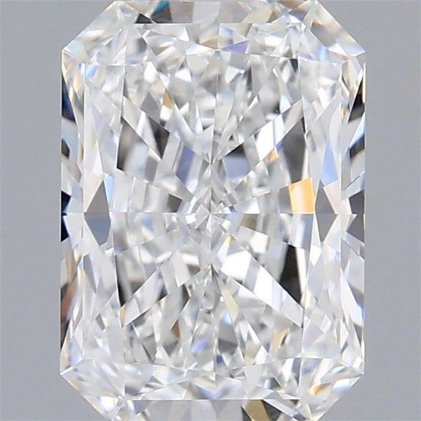 1.43 Carat Radiant Shaped, Very Good Cut, E Color, VVS2 Clarity, IGI Certified Lab Grown Diamond