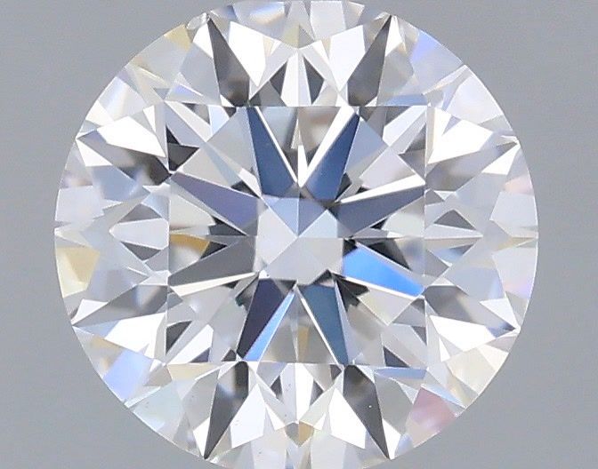 0.73 Carat Round Shaped, Excellent Cut, D Color, VS2 Clarity, IGI Certified Lab Grown Diamond