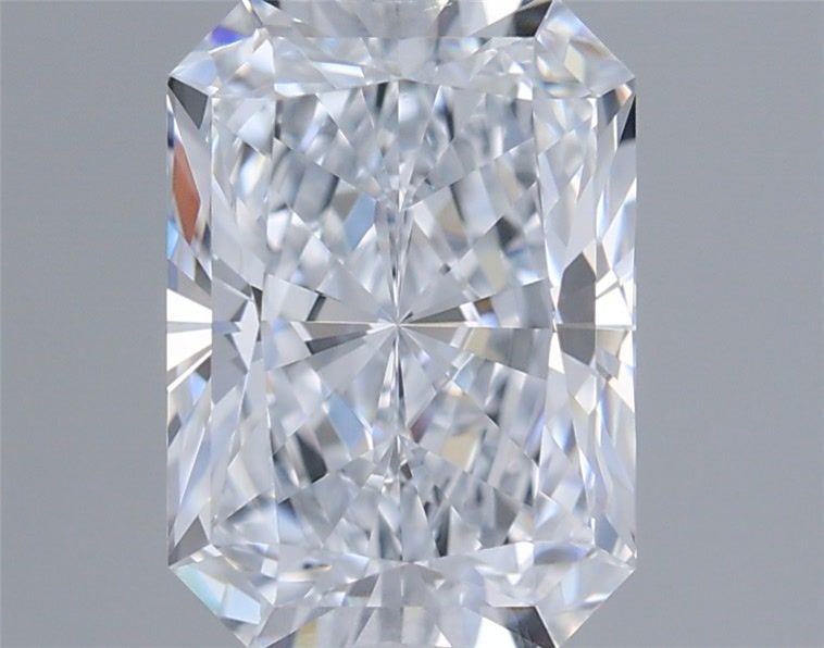1.59 Carat Radiant Shaped, Ideal Cut, E Color, IF Clarity, IGI Certified Lab Grown Diamond