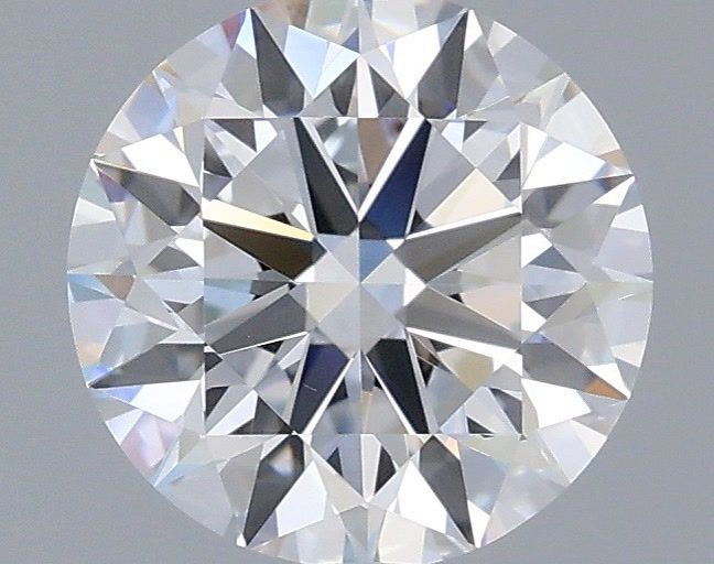 1.66 Carat Round Shaped, Excellent Cut, D Color, VVS2 Clarity, IGI Certified Lab Grown Diamond