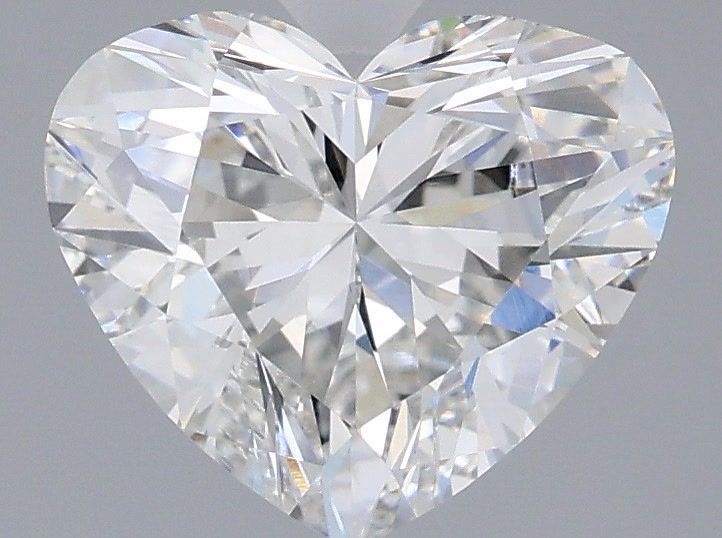 2.00 Carat Heart Shaped, Ideal Cut, E Color, VVS2 Clarity, IGI Certified Lab Grown Diamond