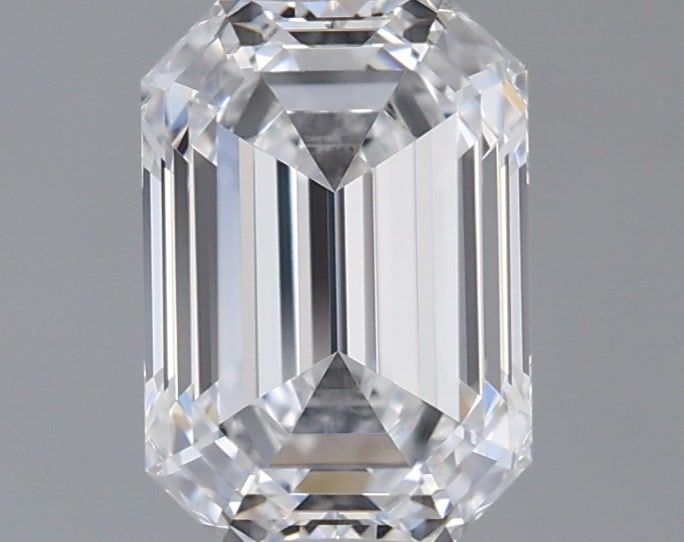 1.03 Carat Emerald Shaped, Ideal Cut, D Color, IF Clarity, IGI Certified Lab Grown Diamond