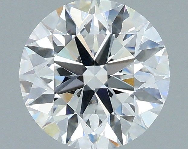 1.47 Carat Round Shaped, Excellent Cut, D Color, VVS2 Clarity, IGI Certified Lab Grown Diamond