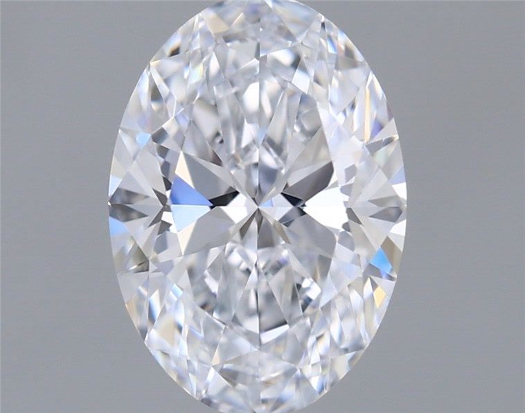 1.05 Carat Oval Shaped, Ideal Cut, D Color, IF Clarity, IGI Certified Lab Grown Diamond