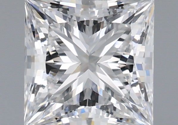1.13 Carat Princess Shaped, Ideal Cut, D Color, VVS1 Clarity, IGI Certified Lab Grown Diamond