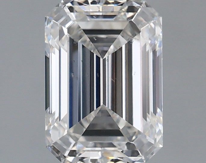 1.59 Carat Emerald Shaped, Ideal Cut, E Color, VS2 Clarity, IGI Certified Lab Grown Diamond