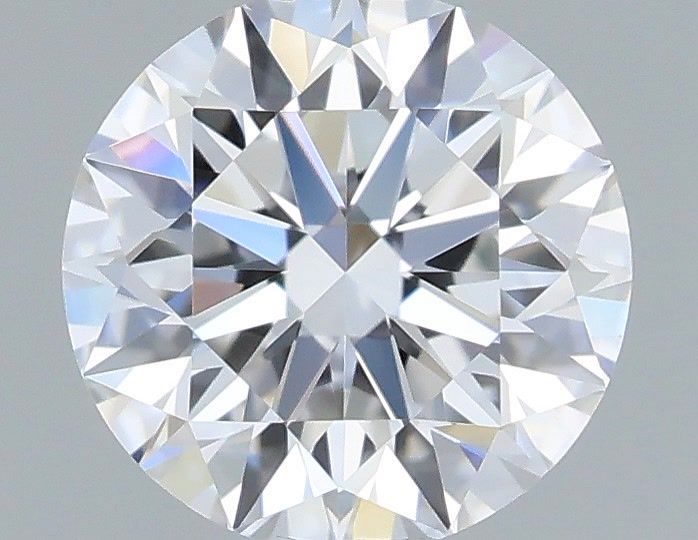 0.46 Carat Round Shaped, Excellent Cut, D Color, VS2 Clarity, IGI Certified Lab Grown Diamond