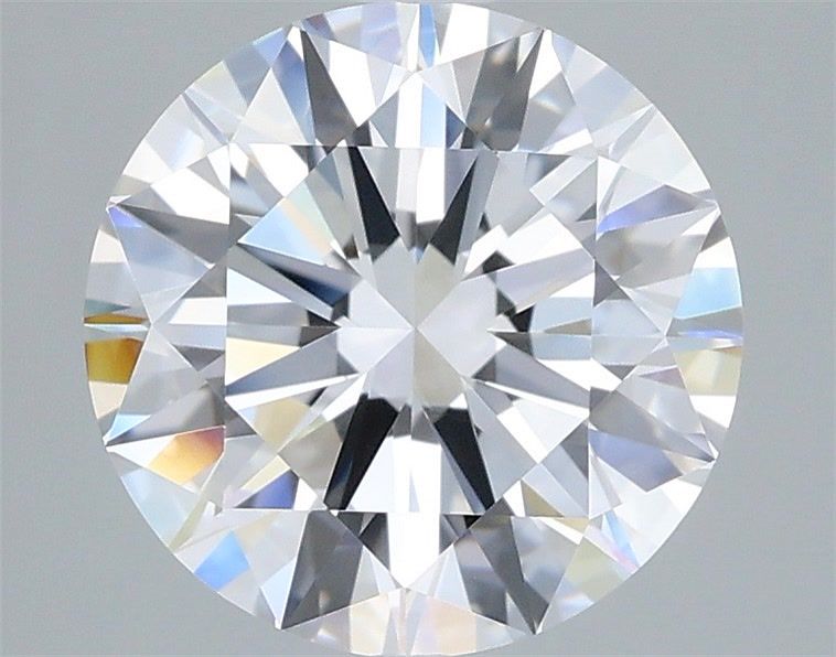 2.71 Carat Round Shaped, Ideal Cut, D Color, VVS1 Clarity, IGI Certified Lab Grown Diamond