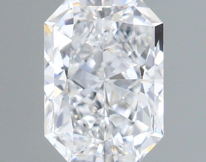 0.99 Carat Radiant Shaped, Ideal Cut, D Color, VVS1 Clarity, IGI Certified Lab Grown Diamond