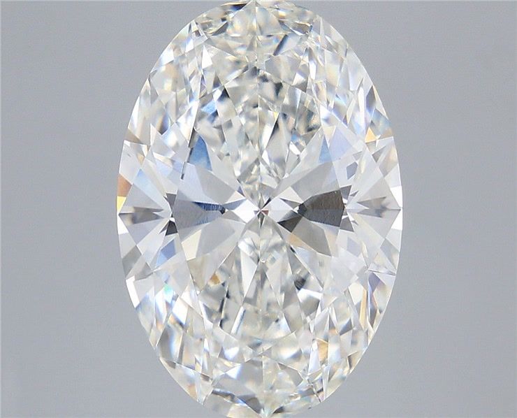 8.02 Carat Oval Shaped, Very Good Cut, F Color, VVS2 Clarity, IGI Certified Lab Grown Diamond