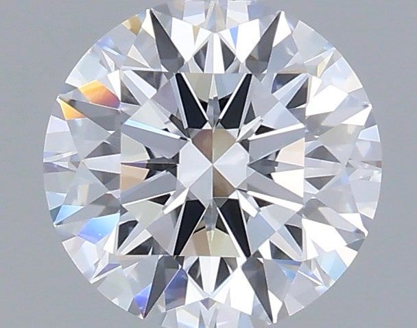 1.26 Carat Round Shaped, Ideal Cut, D Color, VVS2 Clarity, IGI Certified Lab Grown Diamond