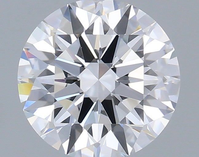 1.09 Carat Round Shaped, Ideal Cut, D Color, VVS2 Clarity, IGI Certified Lab Grown Diamond