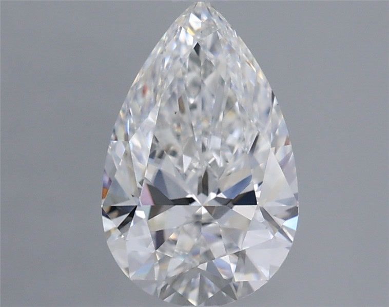 1.65 Carat Pear Shaped, Ideal Cut, D Color, VS1 Clarity, IGI Certified Lab Grown Diamond