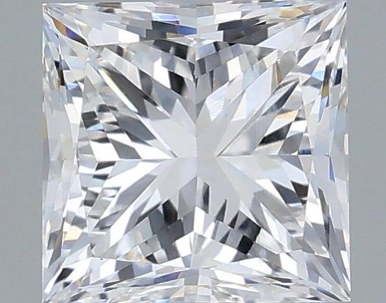 0.78 Carat Princess Shaped, Very Good Cut, D Color, VVS2 Clarity, IGI Certified Lab Grown Diamond