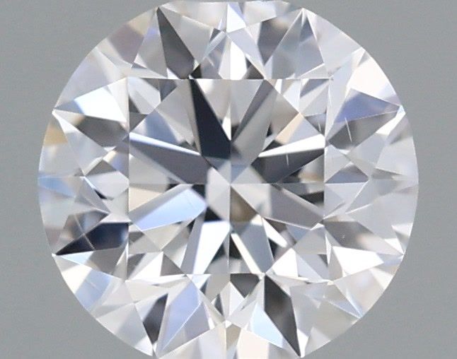 0.60 Carat Round Shaped, Excellent Cut, D Color, VS2 Clarity, IGI Certified Lab Grown Diamond