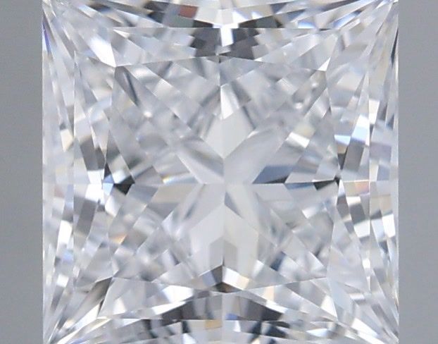 1.06 Carat Princess Shaped, Very Good Cut, D Color, VVS2 Clarity, IGI Certified Lab Grown Diamond
