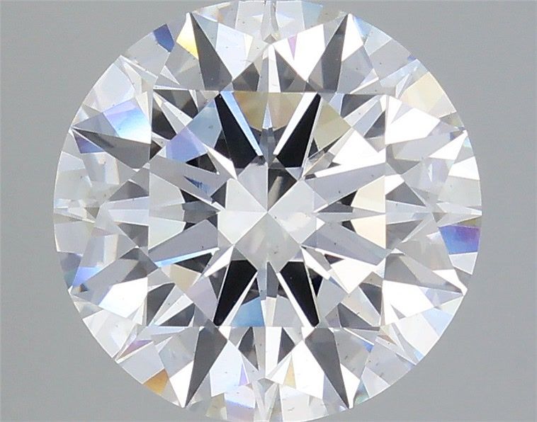 5.04 Carat Round Shaped, Ideal Cut, F Color, VS2 Clarity, IGI Certified Lab Grown Diamond