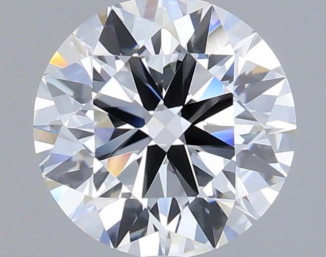 1.55 Carat Round Shaped, Excellent Cut, D Color, VVS2 Clarity, IGI Certified Lab Grown Diamond