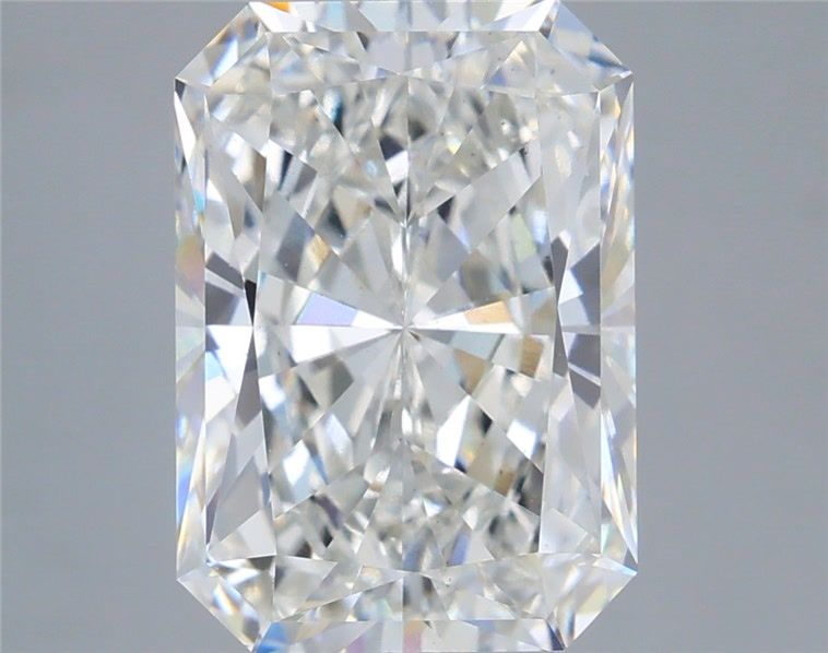 5.56 Carat Radiant Shaped, Ideal Cut, F Color, VS1 Clarity, IGI Certified Lab Grown Diamond