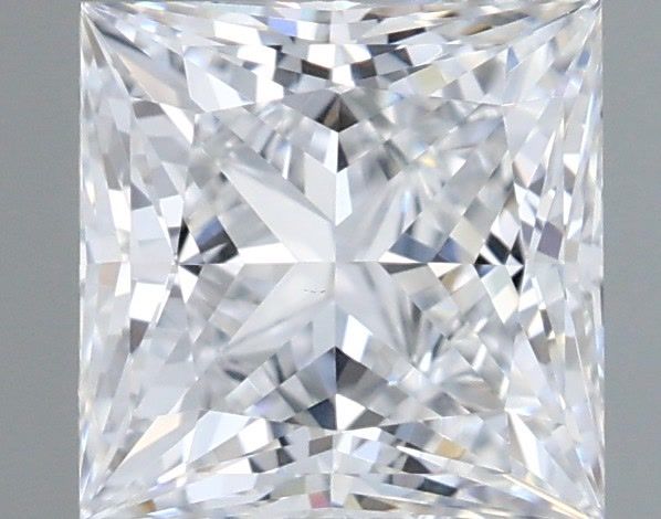 1.22 Carat Princess Shaped, Ideal Cut, D Color, VVS2 Clarity, IGI Certified Lab Grown Diamond