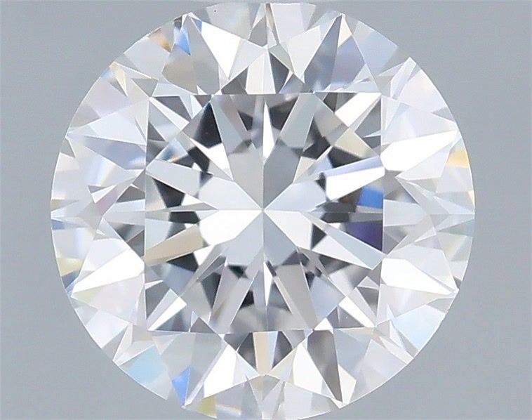 1.06 Carat Round Shaped, Excellent Cut, D Color, VVS2 Clarity, IGI Certified Lab Grown Diamond