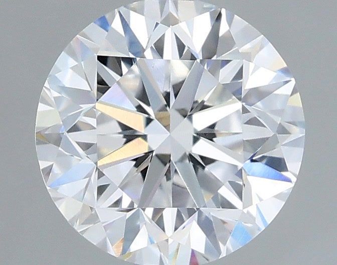 1.36 Carat Round Shaped, Very Good Cut, D Color, VS1 Clarity, IGI Certified Lab Grown Diamond