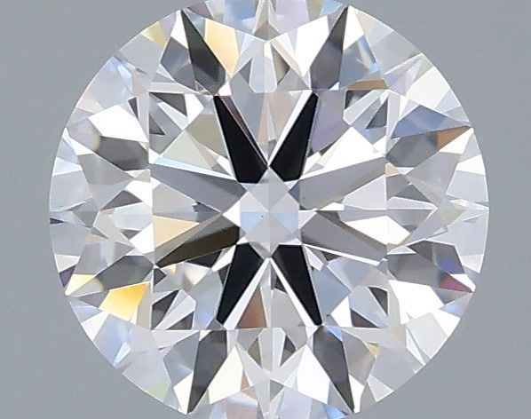 1.03 Carat Round Shaped, Ideal Cut, D Color, VVS2 Clarity, IGI Certified Lab Grown Diamond