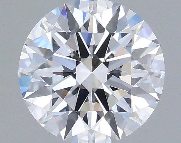 1.06 Carat Round Shaped, Ideal Cut, D Color, VVS2 Clarity, IGI Certified Lab Grown Diamond