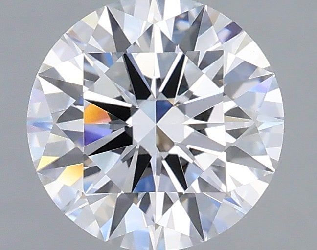 1.28 Carat Round Shaped, Ideal Cut, D Color, VVS1 Clarity, IGI Certified Lab Grown Diamond
