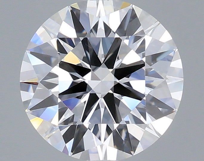 1.33 Carat Round Shaped, Excellent Cut, D Color, VS2 Clarity, IGI Certified Lab Grown Diamond