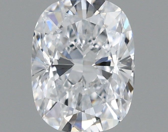 0.99 Carat Cushion Shaped, Ideal Cut, D Color, IF Clarity, IGI Certified Lab Grown Diamond