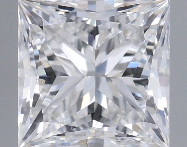 1.11 Carat Princess Shaped, Very Good Cut, E Color, VVS2 Clarity, IGI Certified Lab Grown Diamond