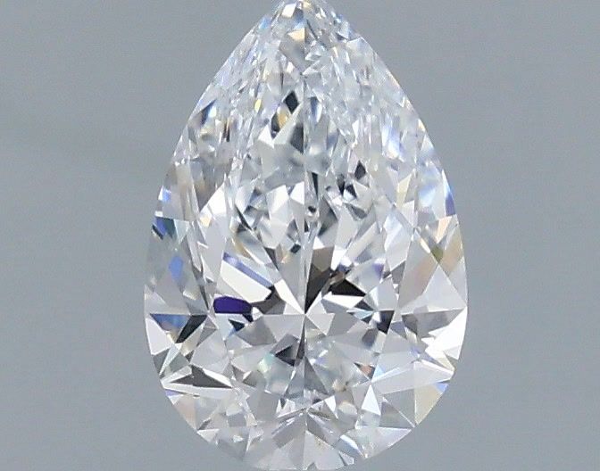 1.05 Carat Pear Shaped, Very Good Cut, D Color, VS1 Clarity, IGI Certified Lab Grown Diamond