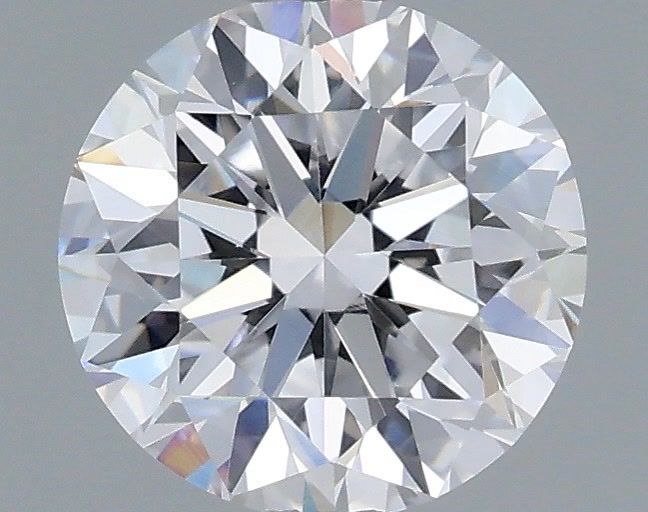 1.38 Carat Round Shaped, Very Good Cut, D Color, VVS2 Clarity, IGI Certified Lab Grown Diamond