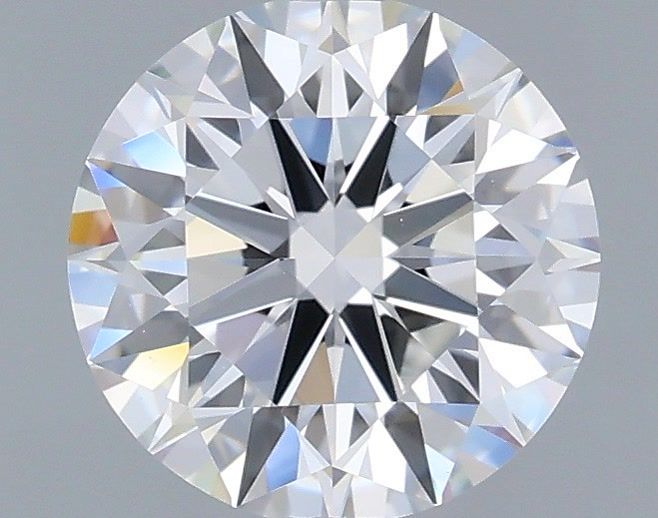 1.06 Carat Round Shaped, Ideal Cut, D Color, VVS2 Clarity, IGI Certified Lab Grown Diamond
