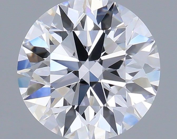 0.54 Carat Round Shaped, Ideal Cut, D Color, IF Clarity, IGI Certified Lab Grown Diamond