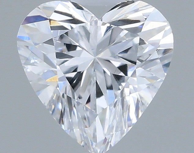 0.57 Carat Heart Shaped, Very Good Cut, D Color, VS1 Clarity, IGI Certified Lab Grown Diamond