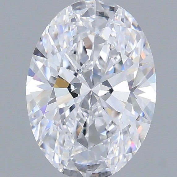 1.00 Carat Oval Shaped, Very Good Cut, D Color, IF Clarity, IGI Certified Lab Grown Diamond